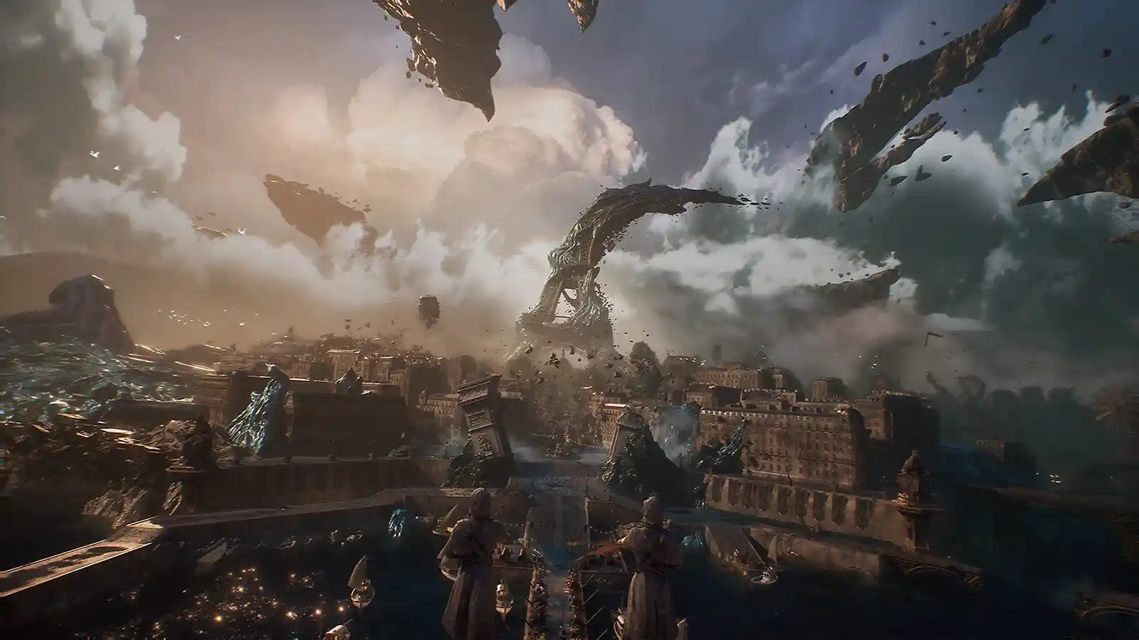 Combate técnico y efectos de partículas en Clair Obscur