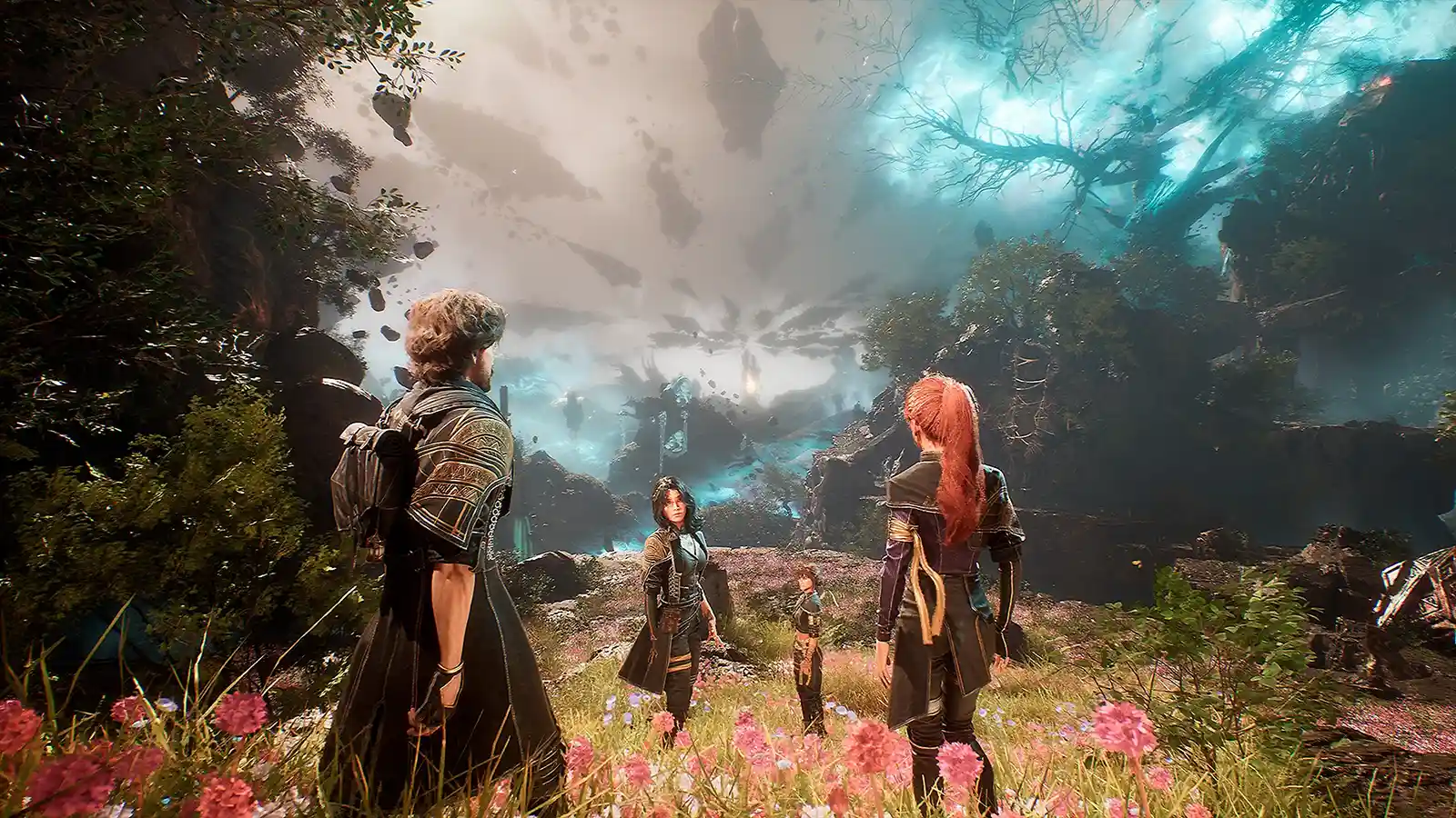 Detalle del arte conceptual de los personajes