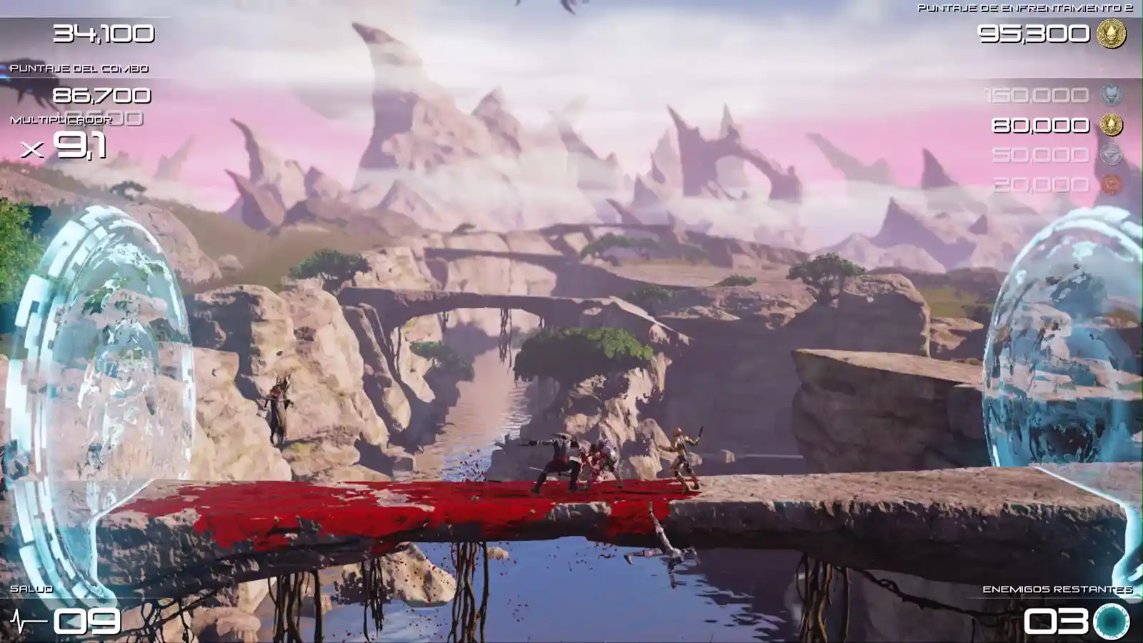 Aarbron frente al horizonte de Karamoon en PS5