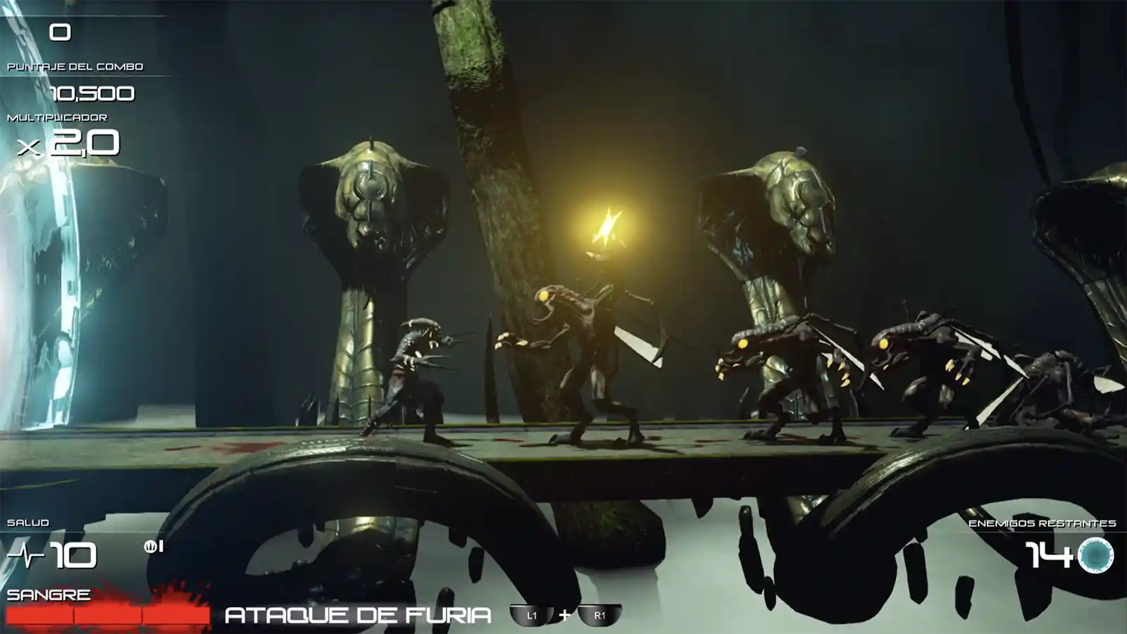 Enfrentamiento final contra Dorog en Shadow of the Beast PS5