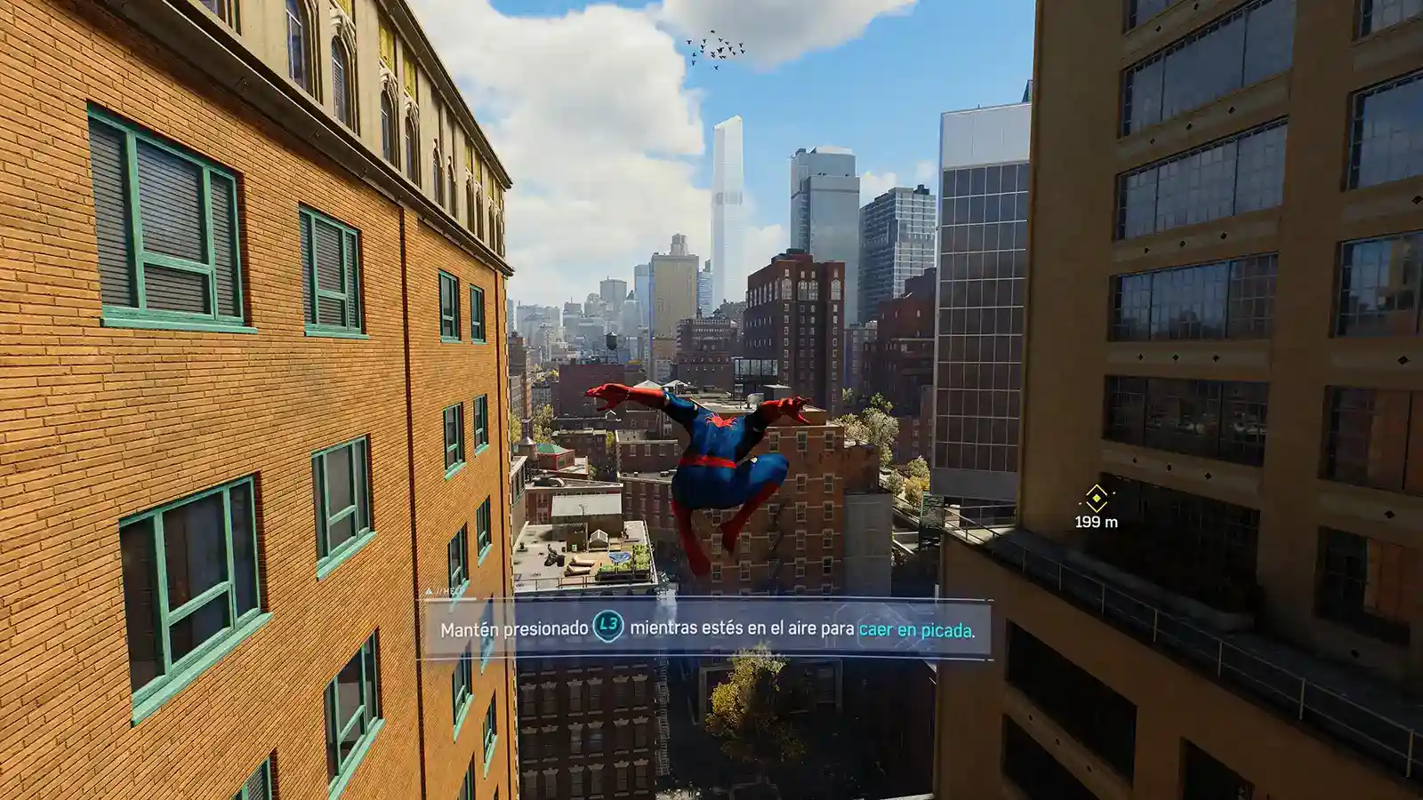 Detalle del trazado de rayos y la iluminación en Manhattan