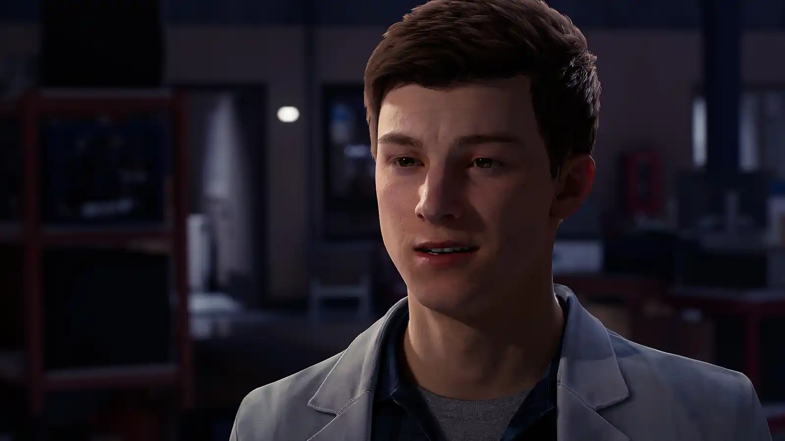 Spider-Man utilizando gadgets en combate contra secuaces