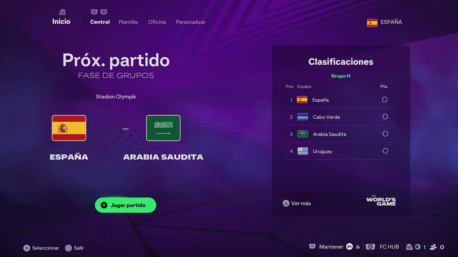 Lamine Yamal y Pedri en EA Sports FC 26 representando a España