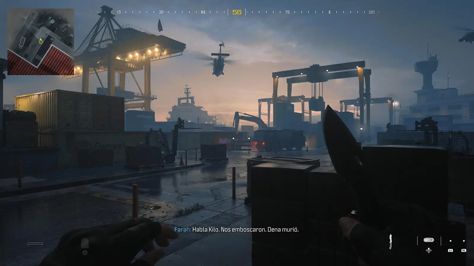 Escena de acción de Call of Duty: Modern Warfare 3