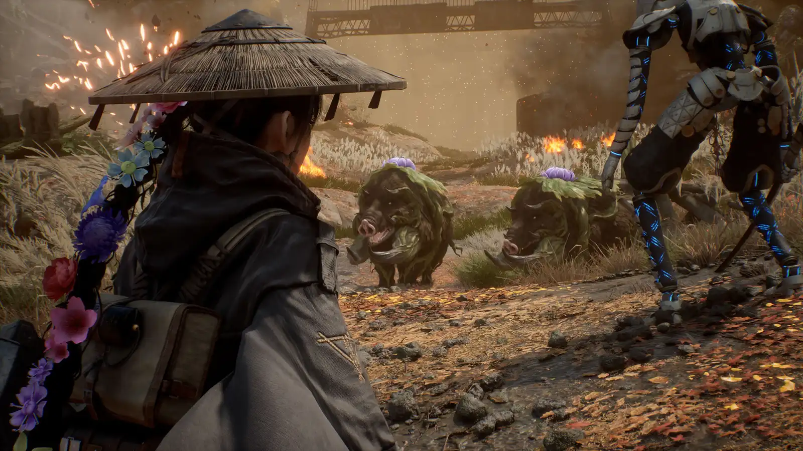 Combate con parry estilo Sekiro en Beast of Reincarnation